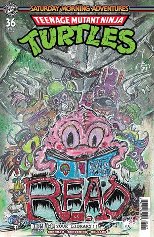 Teenage Mutant Ninja Turtles Saturday Morning Adventures Continued #36 (Cover B) (ПРЕДЗАКАЗ!)