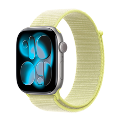 Умные часы Apple Watch Series 11 GPS, 46mm, Space Gray Aluminium Case with Neon Yellow Sport Loop