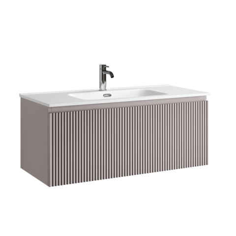 Sancos SNR1.0100SM Тумба подвесная SANCOS Snob R 1.0 995х445х406, c одним ящиком оснащенным доводчиками, Doha Soft , арт.SNR1.0100SM