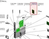 Ricoh Bicu:ass'y:(pcb10) original D0E15114