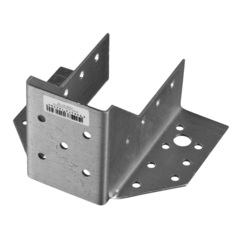 ЗУБР КБО-2.0, 51 x 105 x 2 мм, цинк, открытое крепление балки (310186-051-105) (10 штук)