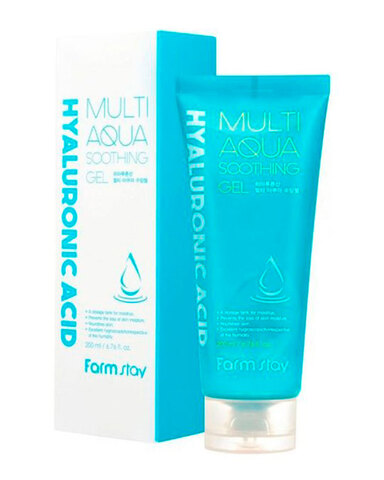 FarmStay Hyaluronic Acid Aqua Soothing Gel - Гель успокаивающий с гиалуроновой кислотой