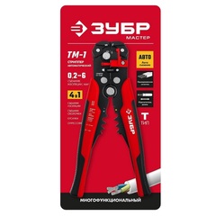 ЗУБР ТМ-1, 0.2 - 6 мм2, автоматический стриппер с винтом микронастройки (22645)