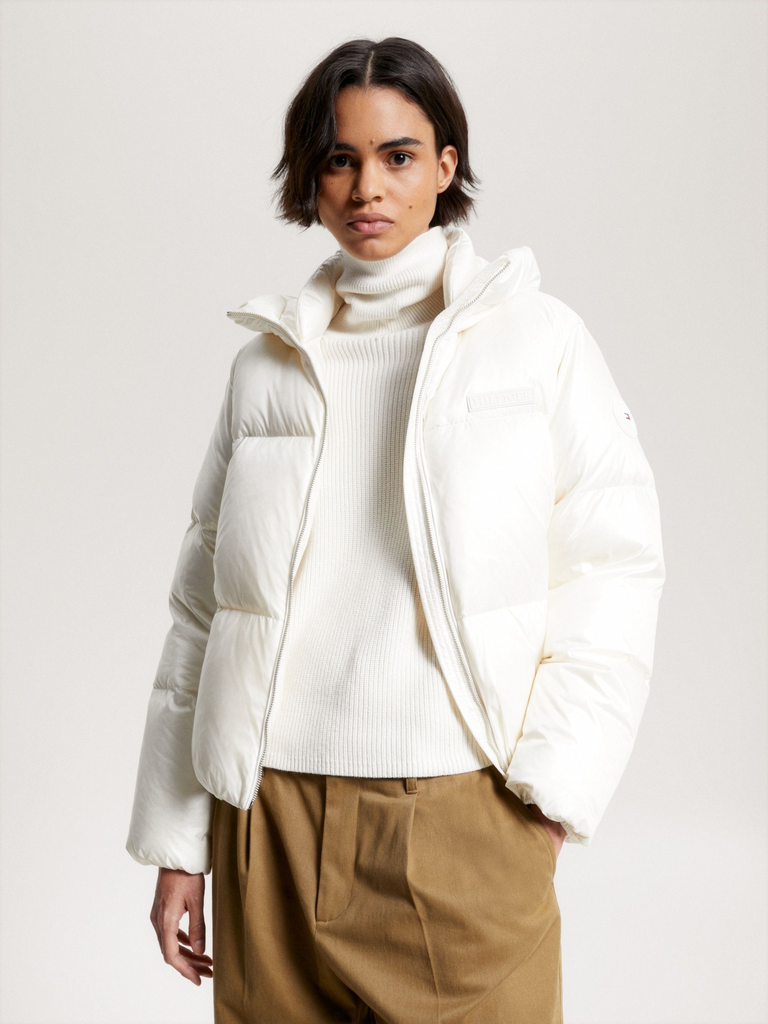 Tommy hilfiger online bubble jacket womens