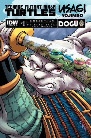Teenage Mutant Ninja Turtles Usagi Yojimbo WhereWhen #1 (Cover D)