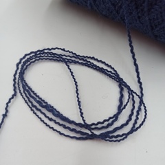Арт Fiammato Lana Loro Piana Blue marini