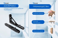 Кронштейн для полки складной Onviz