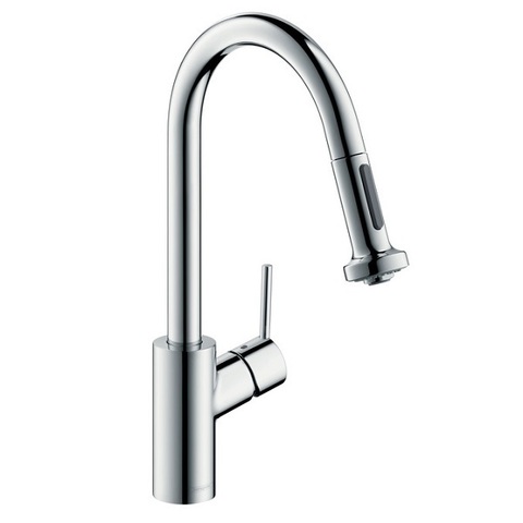 Смеситель для кухни с выдвижным изливом и лейкой Hansgrohe Talis S 2 Variarc 14877000