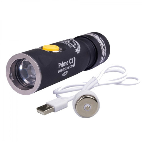 Фонарь светодиодный Armytek Prime C1 Pro Magnet USB+18350, 1050 лм, аккумулятор