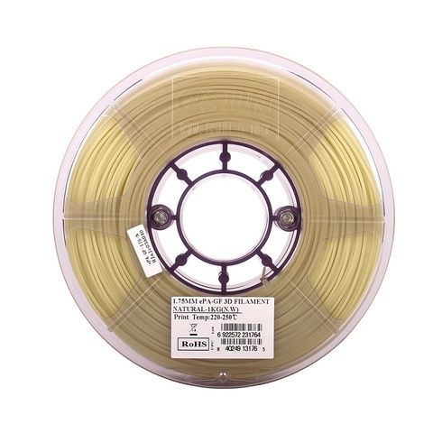 Катушка пластика ePA-GF ESUN натуральная 1.75 мм 1 кг