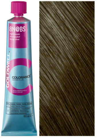 Goldwell Colorance 8N@BS - светлый блонд с бежево-серебристым сиянием (бежевая патина) 60 мл