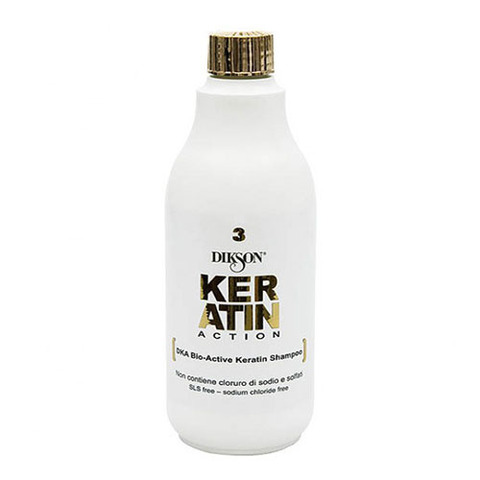 Dikson Keratin Action BioActive Keratin Shampoo №3 - Биоактивный Кератиновый шампунь