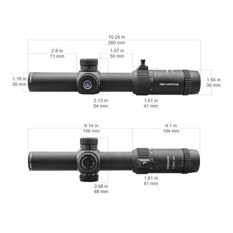 Vector Optics Forester 1-5x24 GENII SFP(P)