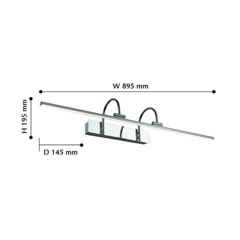 Настенный светодиодный светильник Favourite Strenuus 2431-3W