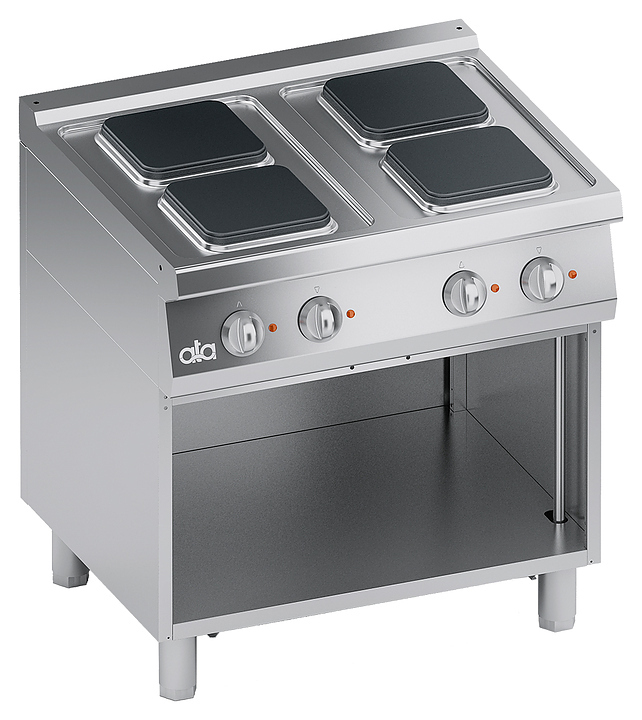 Плита электрическая ATA ELECTRIC RANGE 4 PLATES + OPEN CABINET