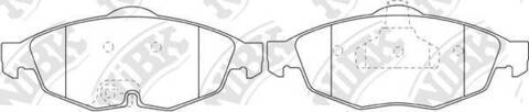 Колодки NiBK PN0320