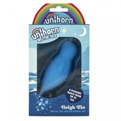 Вибромассажер  Unihorn of the Sea – Neigh Mo с точечной стимуляцией, голубой