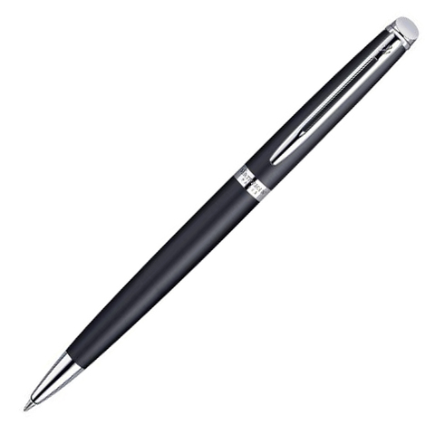 Набор подарочный Waterman Hemisphere Matte Black CT, ручка + чехол (2019832)