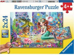 Puzzle Zauberhafte Meerjungfraue 2x24 pcs