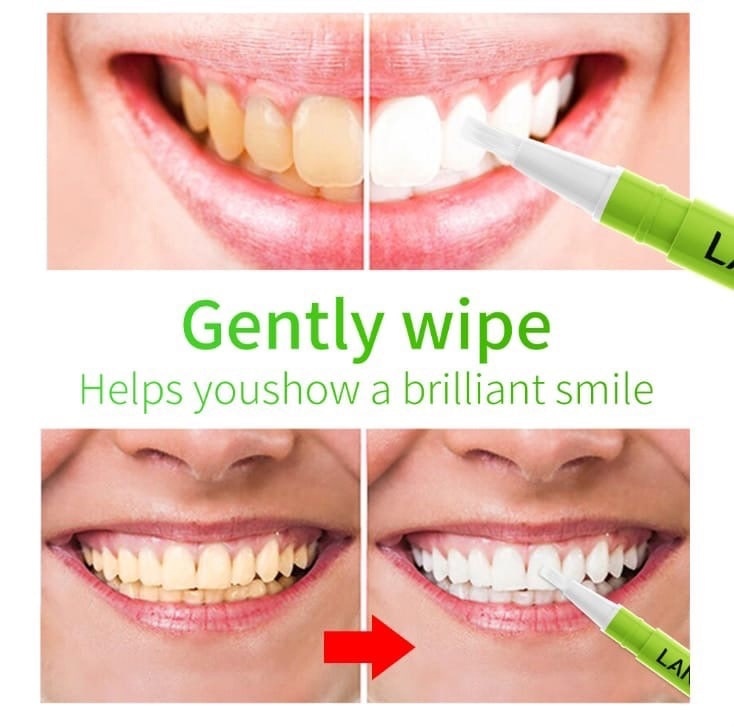 Отбеливающий карандаш для зубов Lanbena (лимон-лайм-мята)