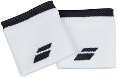 Напульсник теннисный Babolat Logo Wristband - white/rabbit