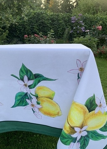 Скатерть 150х230 Palombella С1 Limone