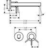 Hansgrohe Finoris 76050000 Смеситель для раковины (хром)