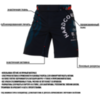 Шорты Hardcore Training Nordic Pattern Black Russian