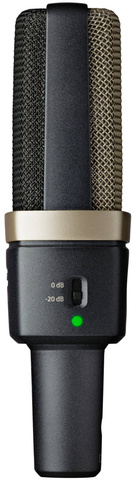 AKG C314 микрофон конденсаторный кардиоидный с переключаемой диаграммой направленности, 20-20000Гц, 20мВ/Па__1
