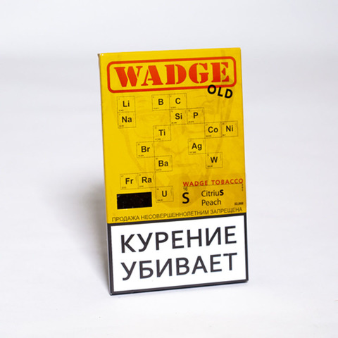 Табак WADGE OLD 100gr CITRIUS PEACH