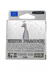 Леска Balsax White Peacock Fluorocarbon Box 50м 0,20 (3,87кг)