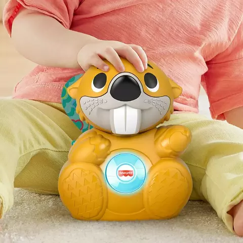 Fisher Price развивающая игрушка Веселый бобер