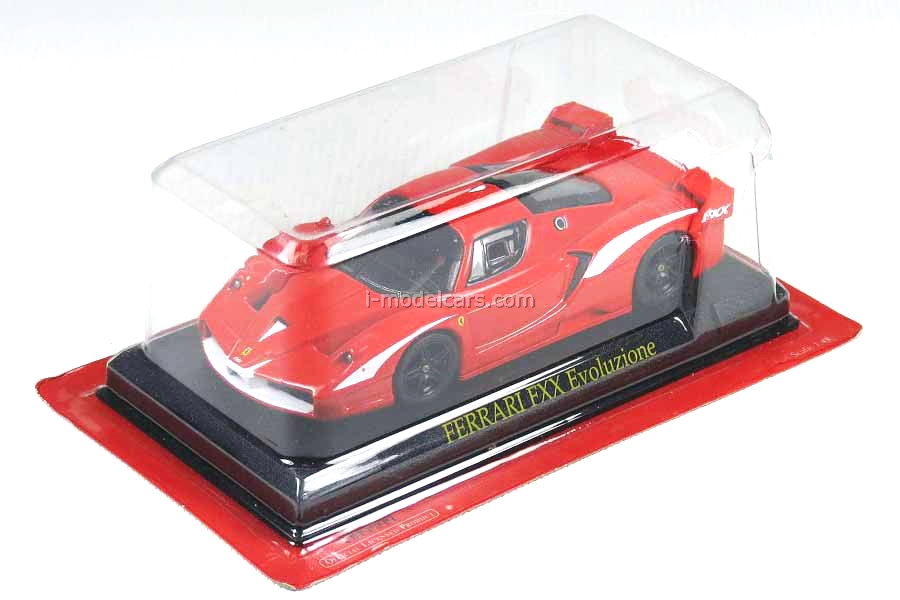 MODEL CARS Ferrari FXX Evoluzione 2007 red 1:43 Eaglemoss MODEL CARS Ferrari FXX Evoluzione 2007 red 1:43 Eaglemoss