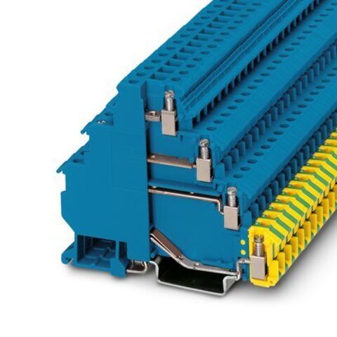 VIOK 1,5-3D/PE-EX BU-Клеммный модуль для подключения датчиков и исполнительных элементов