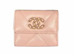 Визитница Chanel 19 с клапаном