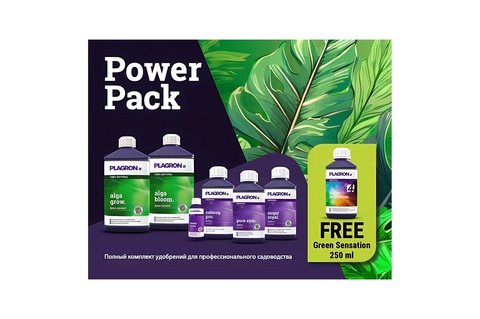 Комплект удобрений Plagron Power Pack - Natural