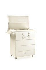 Комод пеленальный Bagnetto "MAJESTY" (AVORIO/ IVORY (сл. кость))