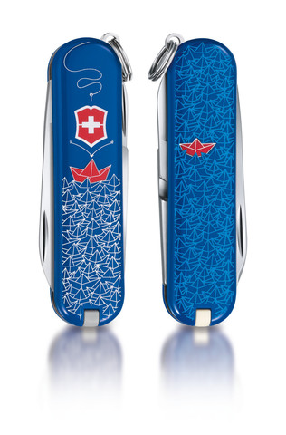 Нож-брелок Victorinox Classic LE 2014, 58 mm Sailor (0.6223.L1409)