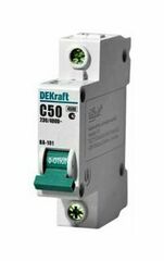 11059 Авт.выкл. 1п 50А ВА101 DEKraft