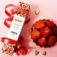 Разогревающее массажное масло  с ароматом клубники Gourmet Strawberry - 50 мл. - 