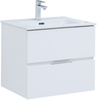 Aquanet 277510 Компл.2 - Тумба Алвита new 60 цв.белый матовый (277510)