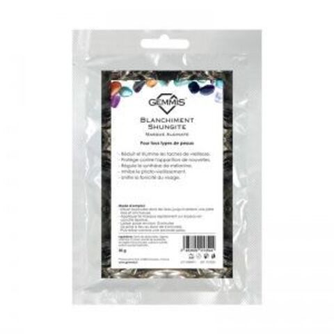GEMMIS Отбеливающая альгинатная маска "Активный ШУНГИТ", 30 г | Blanchiment Shungite. Masque Alginate