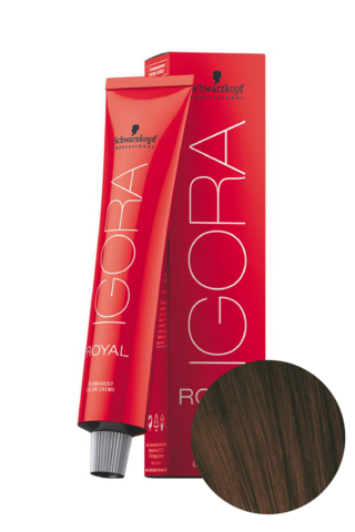 Краситель для волос Igora Royal 3-65 Темный коричневый шоколадный золотистый Schwarzkopf Professional, 60 мл