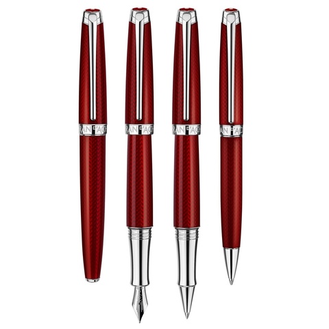 Ручка перьевая Caran d’Ache Leman Rouge Carmin , F (4799.570)