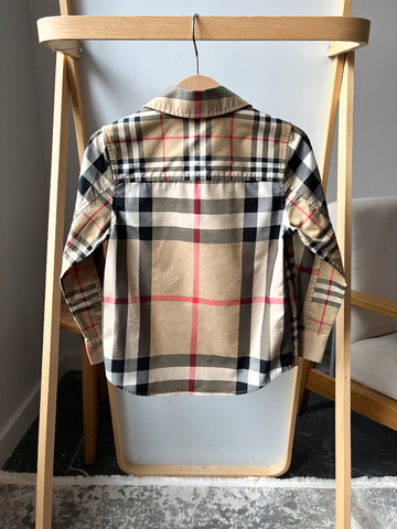 Хлопковая рубашка Burberry, 104
