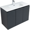 Aquanet 277531 Тумба Алвита new 100 подвесная 3 дв.цв.антрацит (277531)