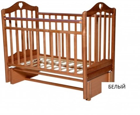 Кровать Антел Каролина-5 белый