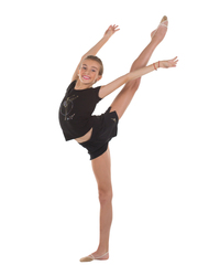 RG762 Свободные шорты с разрезами