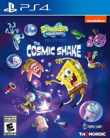 SpongeBob SquarePants: The Cosmic Shake (диск для PS4, интерфейс и субтитры на русском языке)