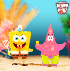 Фигурка Super7 SpongeBob SquarePants: SpongeBob and Patrick (BFF Glitter) (2 Pack)